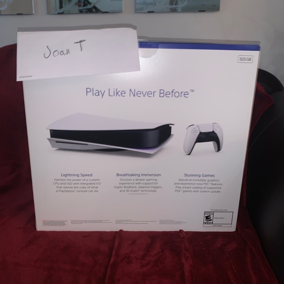 New Ps5 in a box . Same day shipping